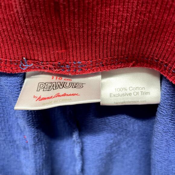 hanna andersson boys Snoopy Peanuts Shorts Size 110 or 5 - Picture 4 of 4